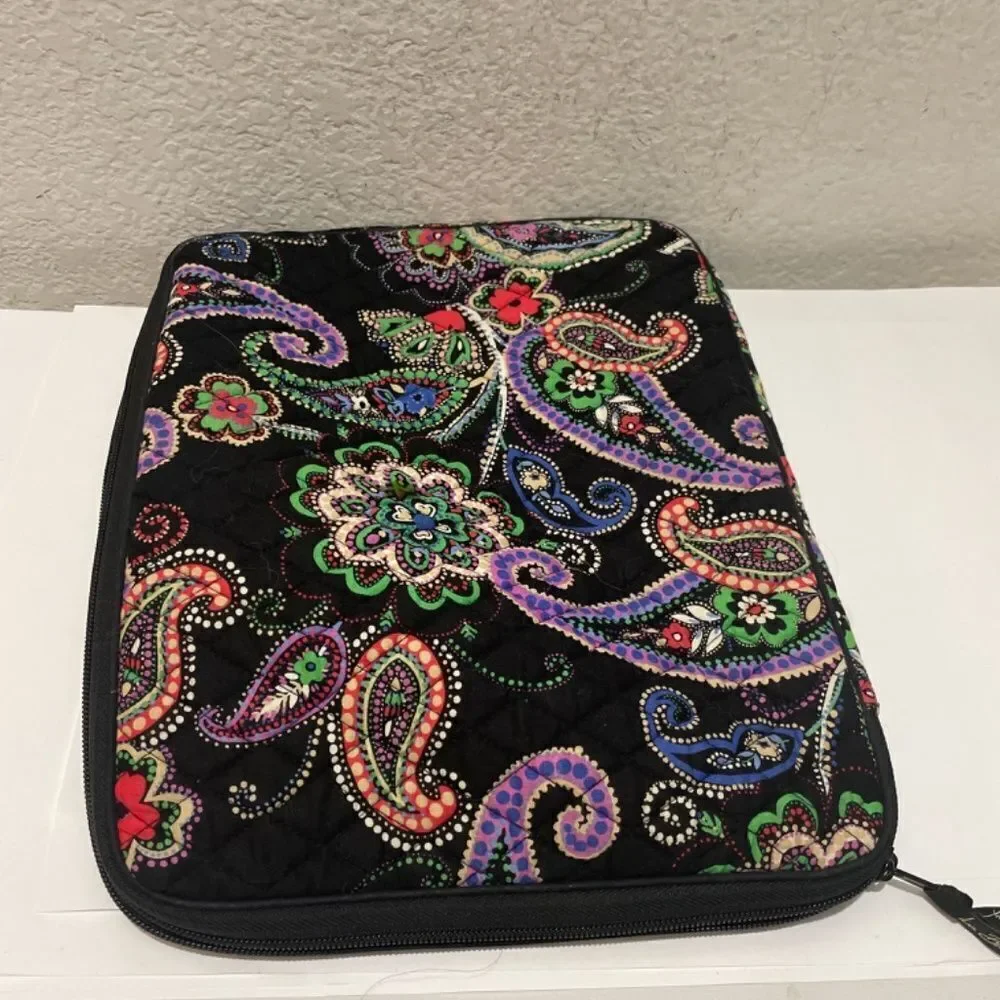 Vera Bradley quilted laptop bag